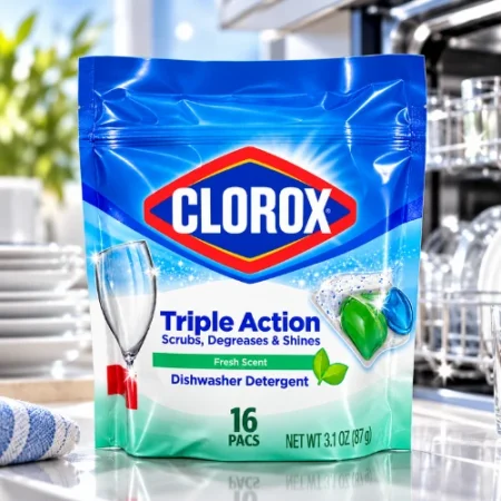 Clorox Tablets Triple Action Dishwasher